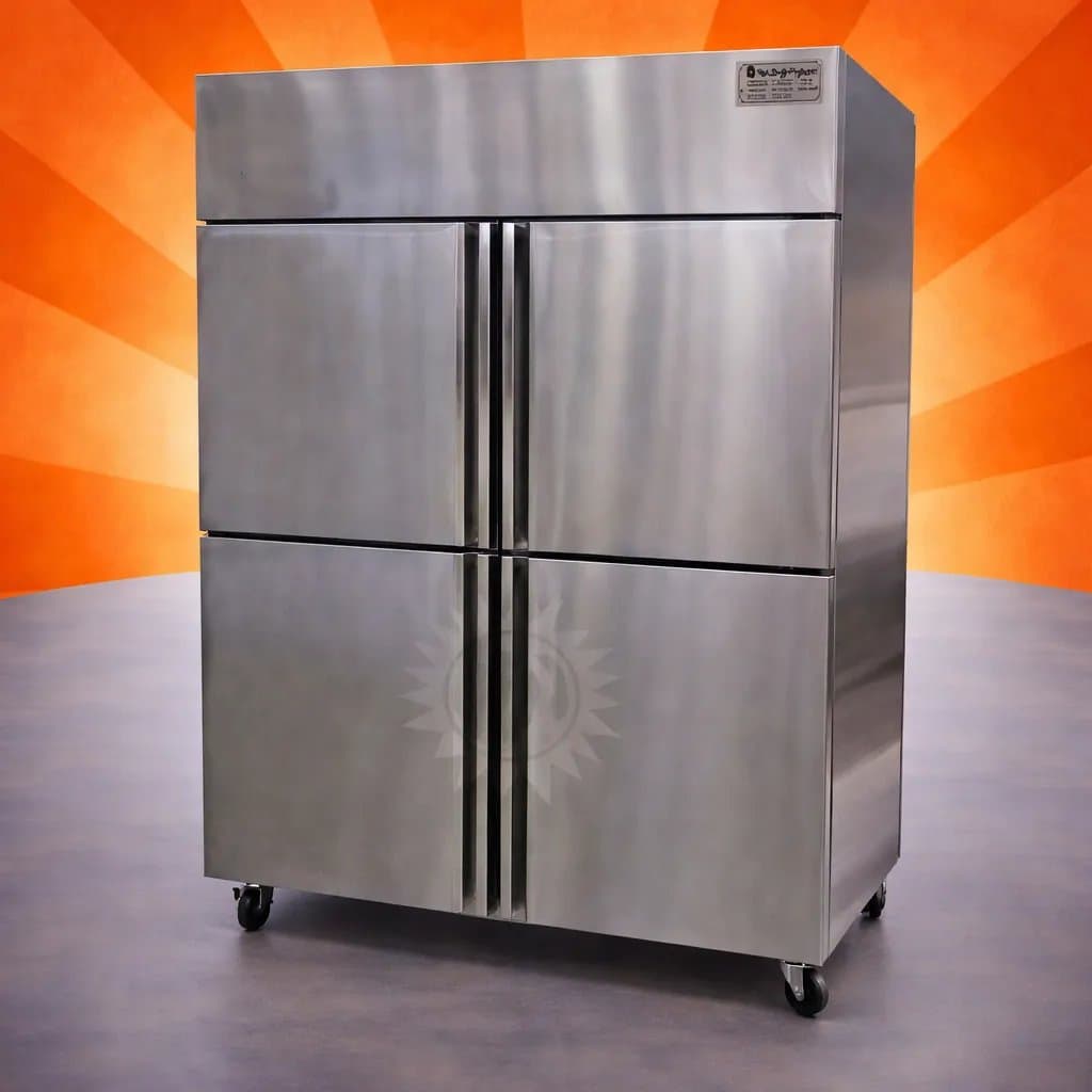 Vertical Fridge 3 Door for Commercial Kitchen Use