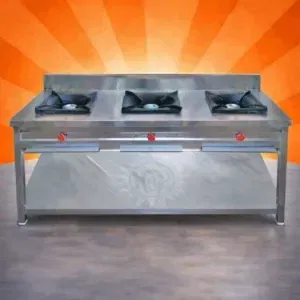 Three Burner Range
