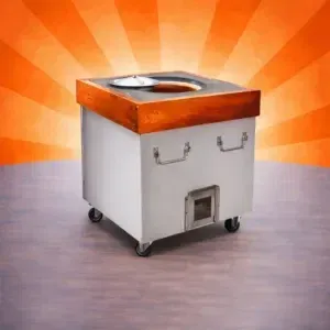 Wooden Square Tandoor